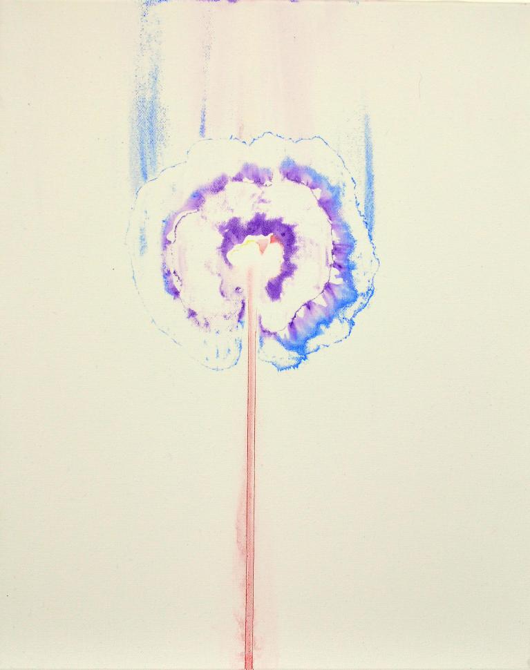 Pauline Bazignan acrylique/papier 113x83cm Pauline Bazignan acrylique/papier 113x83cm