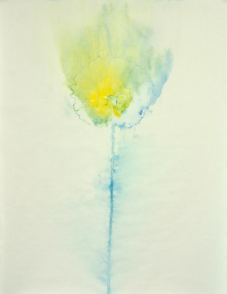 Pauline Bazignan acrylique/papier 113x83cm Pauline Bazignan acrylique/papier 113x83cm