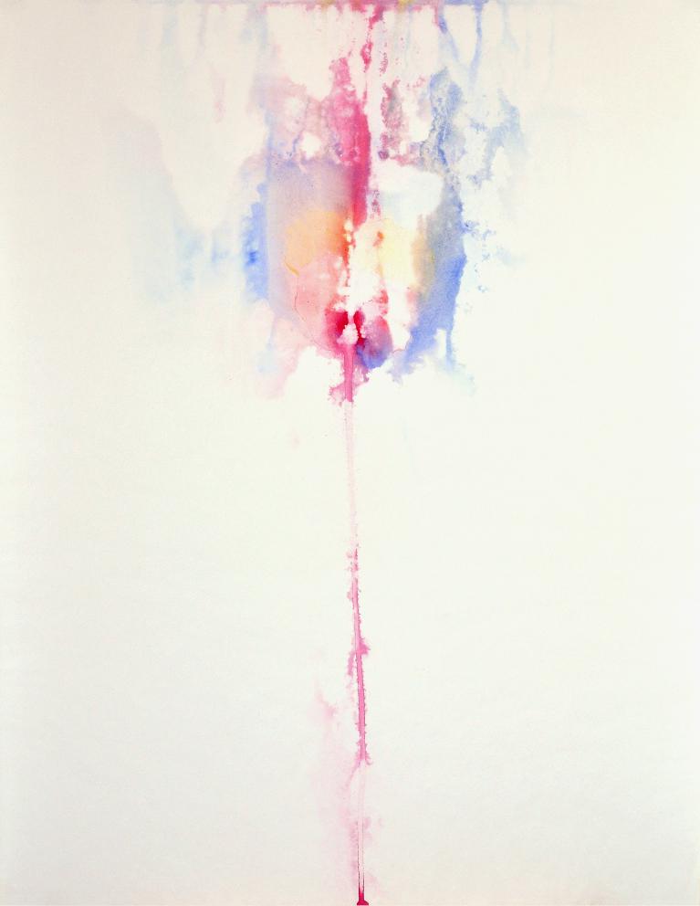 Pauline Bazignan acrylique/papier 113x83cm Pauline Bazignan acrylique/papier 113x83cm