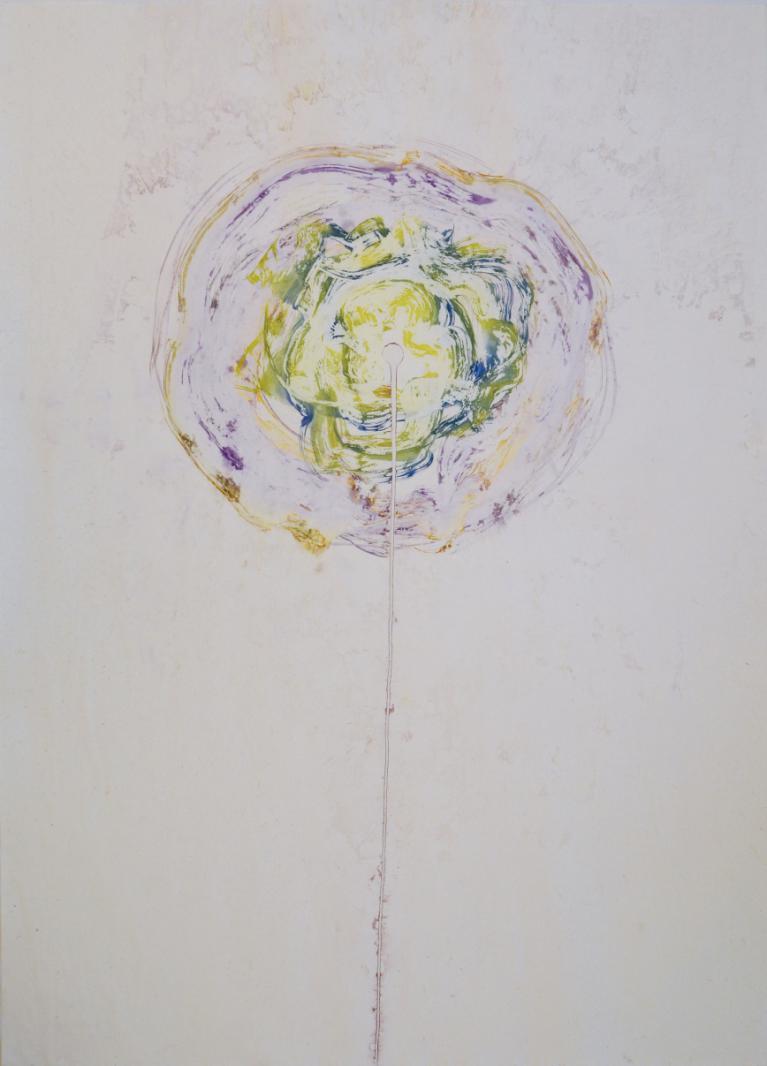 Pauline Bazignan acrylique/papier 113x83cm Pauline Bazignan acrylique/papier 113x83cm