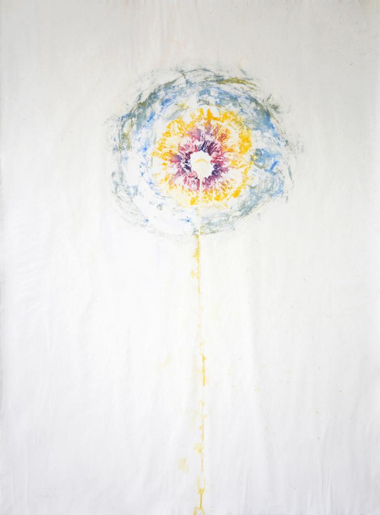 Pauline Bazignan acrylique/papier 113x83cm Pauline Bazignan acrylique/papier 113x83cm