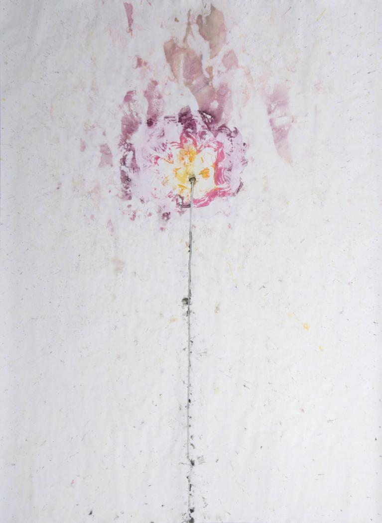 Pauline Bazignan acrylique/papier 113x83cm Pauline Bazignan acrylique/papier 113x83cm