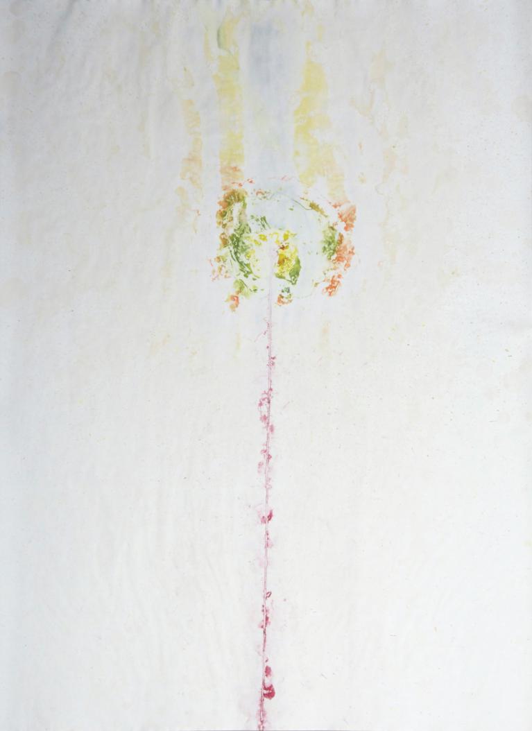 Pauline Bazignan acrylique/papier 113x83cm Pauline Bazignan acrylique/papier 113x83cm