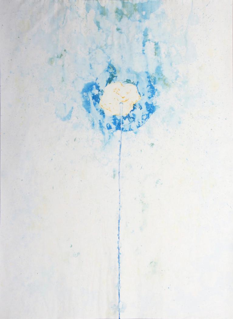Pauline Bazignan acrylique/papier 113x83cm Pauline Bazignan acrylique/papier 113x83cm