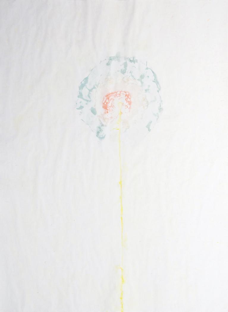 Pauline Bazignan acrylique/papier 113x83cm Pauline Bazignan acrylique/papier 113x83cm