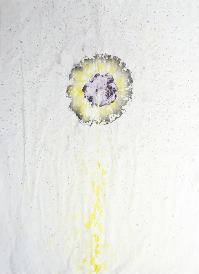 Pauline Bazignan acrylique/papier 113x83cm Pauline Bazignan acrylique/papier 113x83cm