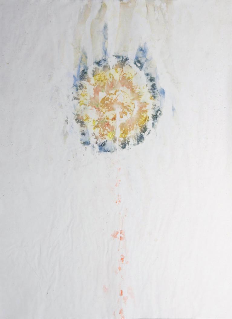 Pauline Bazignan acrylique/papier 113x83cm Pauline Bazignan acrylique/papier 113x83cm