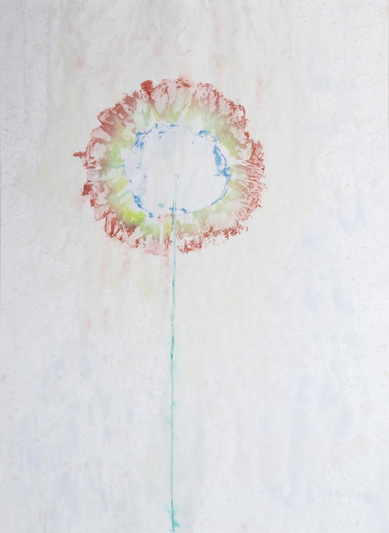 Pauline Bazignan acrylique/papier 113x83cm Pauline Bazignan acrylique/papier 113x83cm
