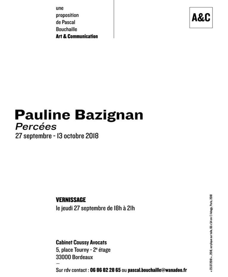 Pauline Bazignan, 23.07.2018, acrylique sur toile, 65 x 54 cm