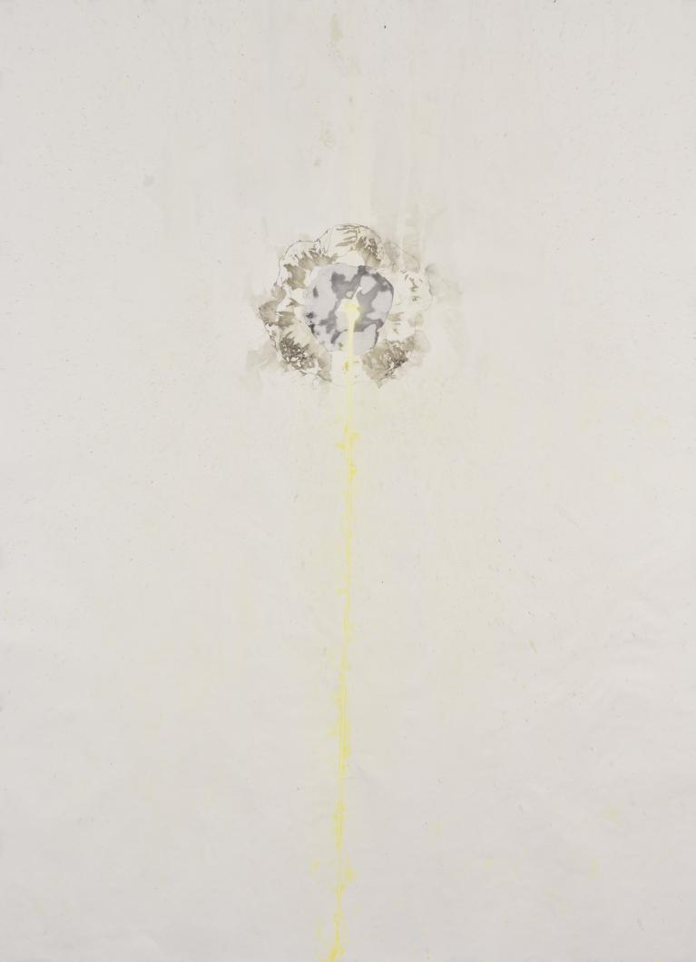 Pauline Bazignan acrylique/papier 113x83cm Pauline Bazignan acrylique/papier 113x83cm